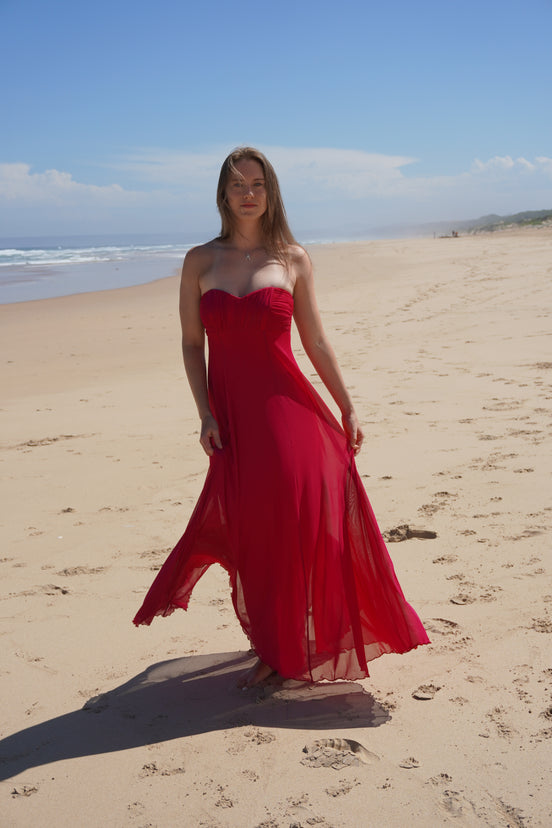 The Fuchsia Pink Gown