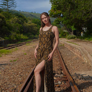Exotic Print Dress
