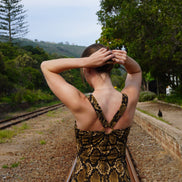 Exotic Print Dress