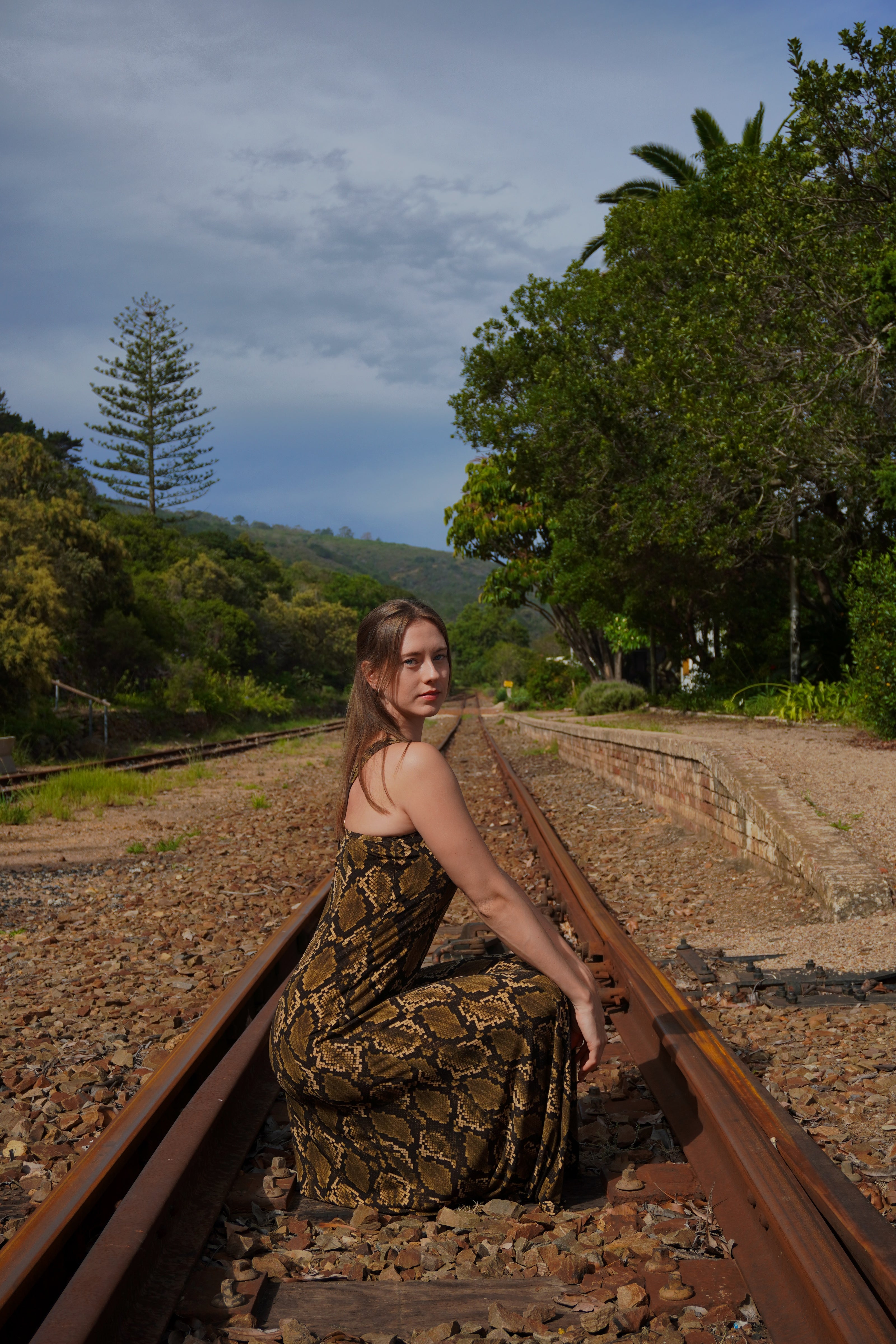 Exotic Print Dress